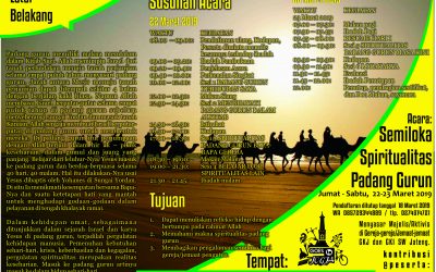 Semiloka Spiritualitas Padang Gurun