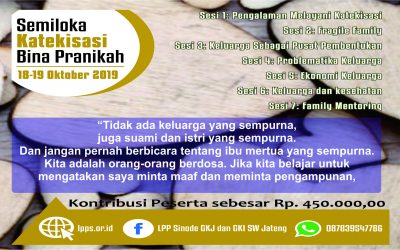 Semiloka Katekisasi Pra Nikah