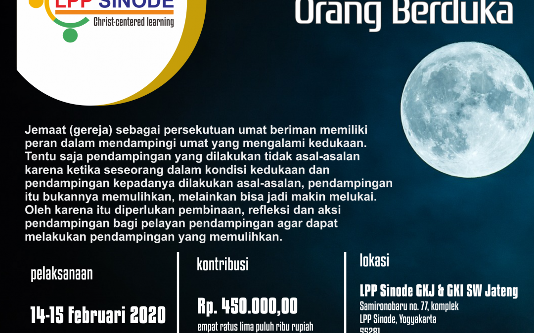 Semiloka Pendampingan Orang Berduka