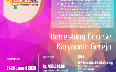 Refreshing Course Karyawan Gereja