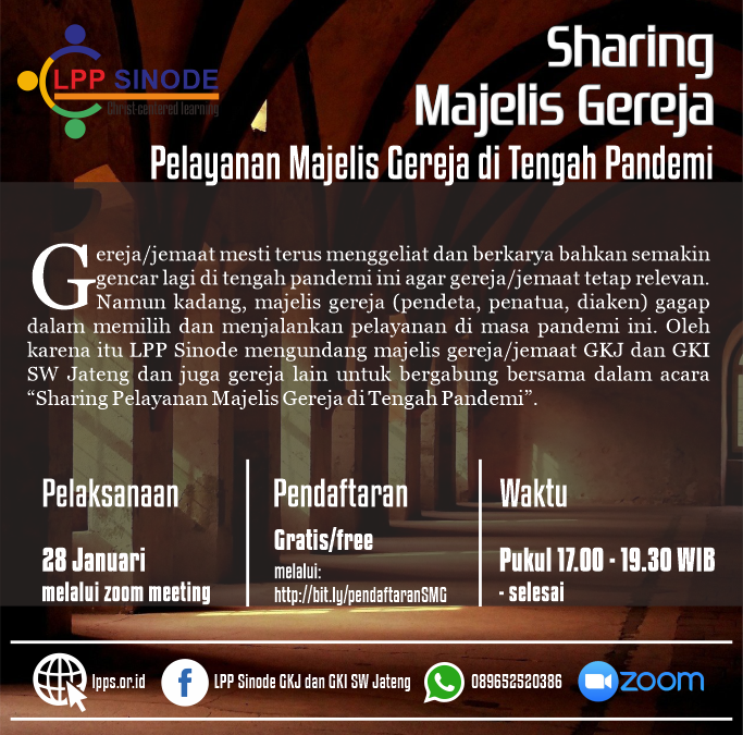 Sharing Pelayanan Majelis Gereja di Tengah Pandemi