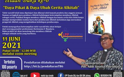 “Daya Pikat & Daya Ubah Cerita Alkitab” TB-6