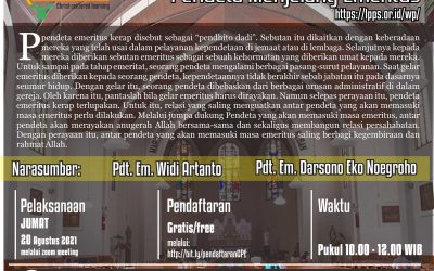 Jumpa Dukung Pendeta Menjelang Emeritus