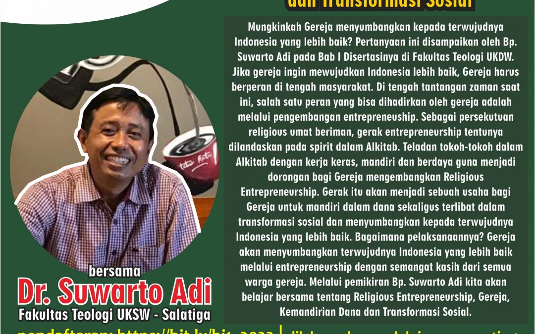 Religious Entreprenuership