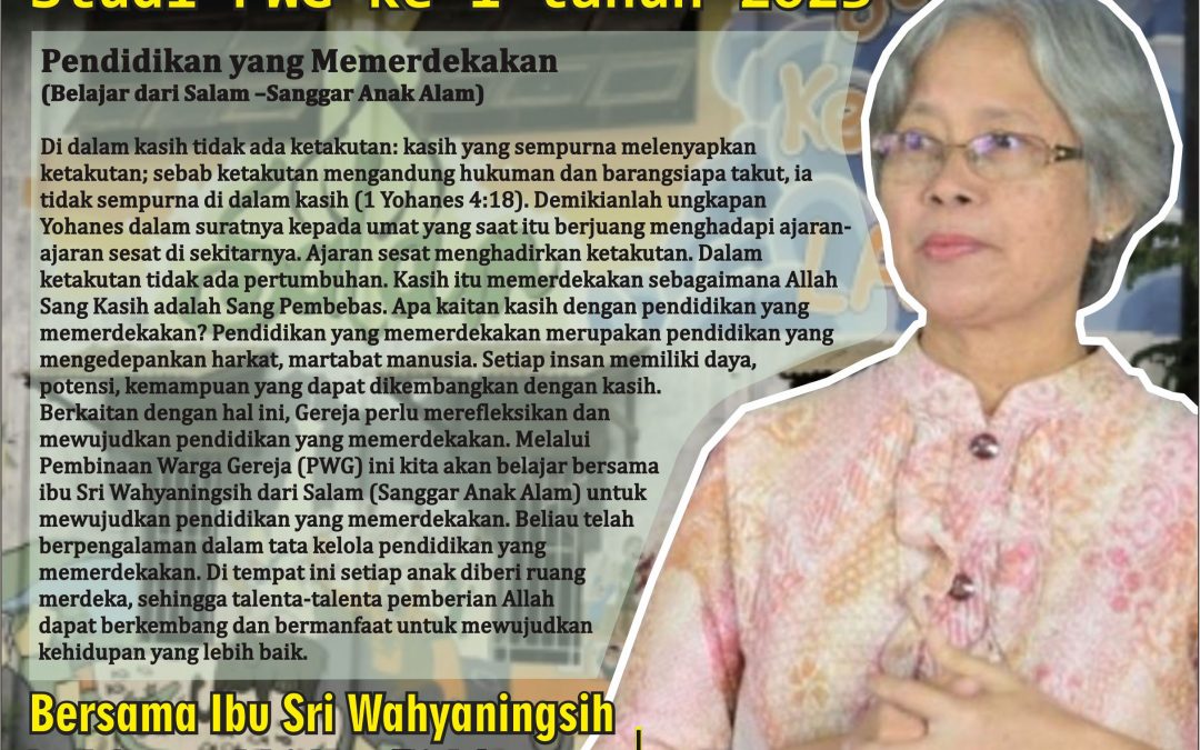 Pendidikan yang Memerdekakan