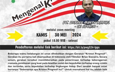“Mengenal Kristen Progresif”