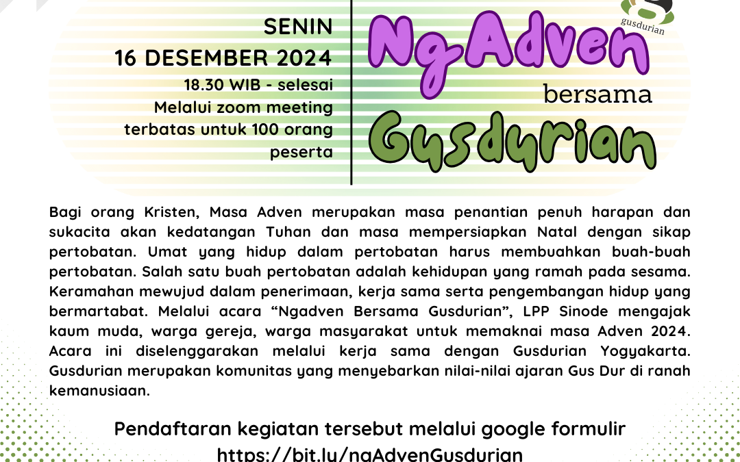 NgAdven bersama Gusdurian