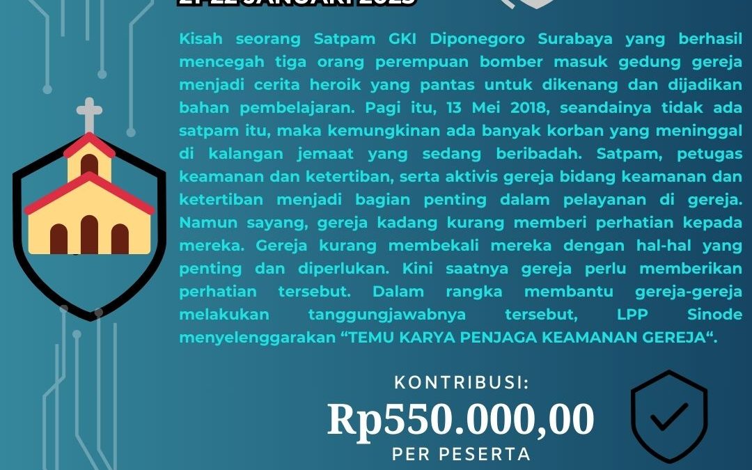 Temu Karya Penjaga Keamanan Gereja