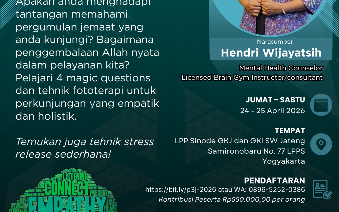 Pelatihan Pendampingan Pastoral Jemaat